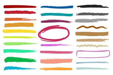 Marker vurgu çizgili