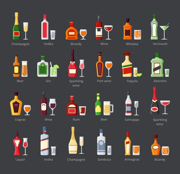 The names of alcohol Stock Photos, Royalty Free The names of alcohol