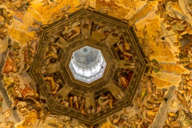 Santa Maria del Fiore, Floransa kubbede tavanda yargı günün resmi