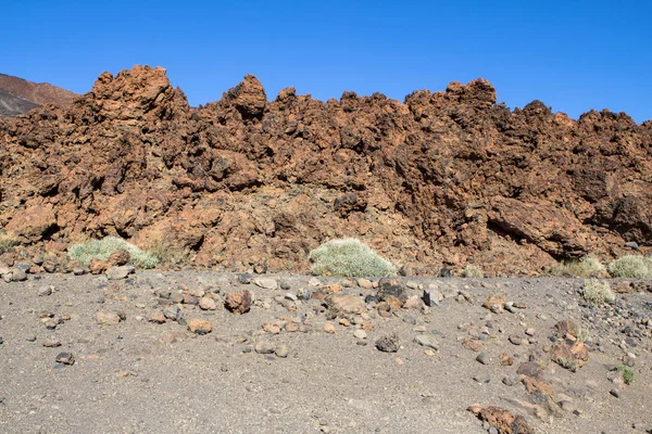 Lava Field on Tenerife, Spain — Stock Photo, Image