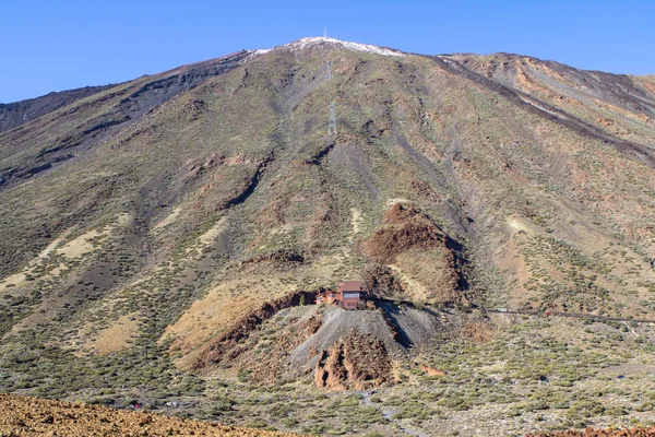 Piek van de vulkaan El Teide, op Tenerife — Stockfoto