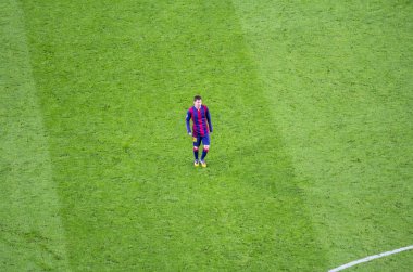 Leo Messi Fc Barcelona içinde hareket 