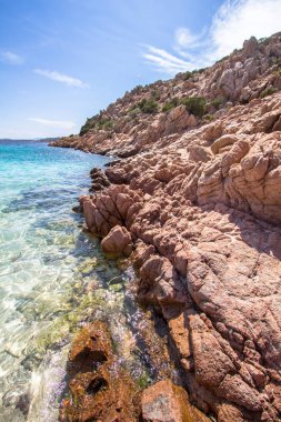 Cala Coticcio Beach, Sardunya, İtalya