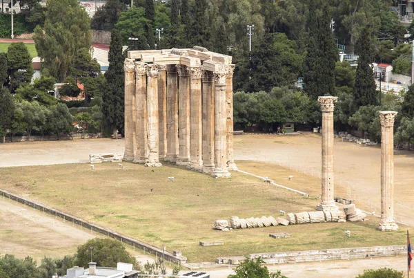 ギリシャアテネゼウス神殿 — ストック写真