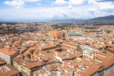 Floransa, İtalya üzerinden güzel panorama görünüm