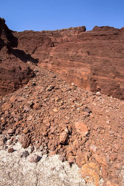 Red Beach, Santorini, Grecia — Foto Stock