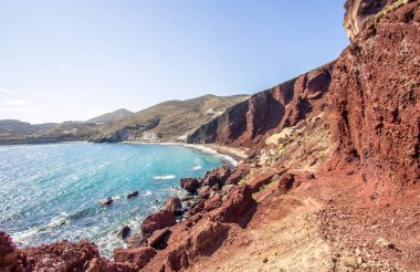 Kızıl Sahil, Santorini, Yunanistan