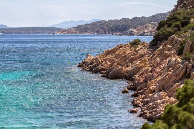 Cala Coticcio Beach, Sardunya, İtalya