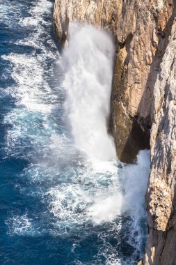 Alghero, Sardunya, İtalya Neptune'de mağara
