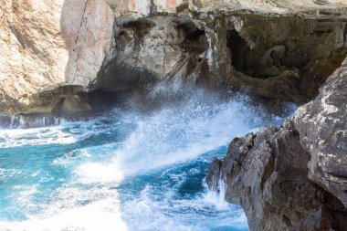 Alghero, Sardunya, İtalya Neptune'de mağara