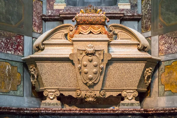 Sarcophagus of Cosimo II in Medici chapel, Florence, Italy — Stock Photo, Image