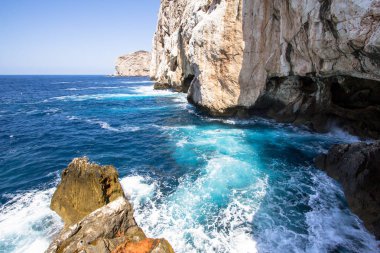 Alghero, Sardunya, İtalya Neptune'de mağara