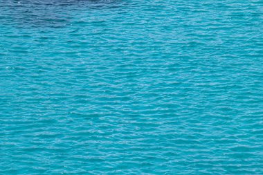 Parlak mavi su dalgalanma arkaplanı