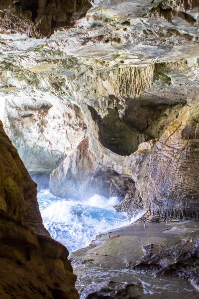 Inside the Cave of Neptune on Sardinia, Italy — Stock Photo, Image