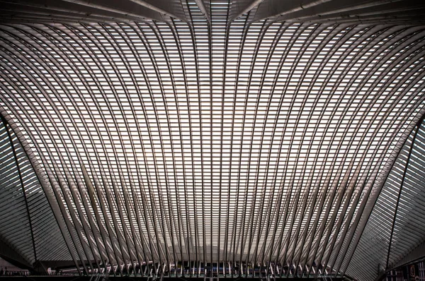 Train station in Liege, Belgium — Stock Photo, Image