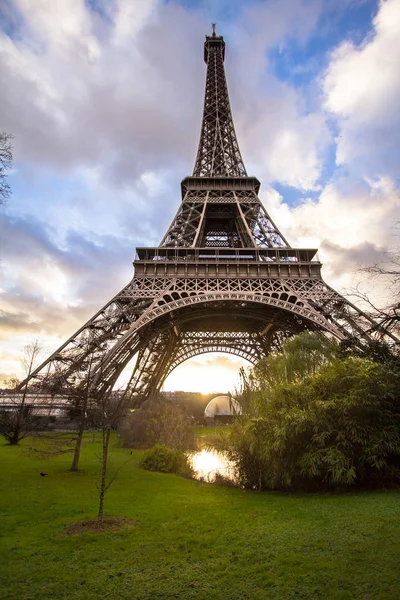 De toren van Eiffel, Parijs — Stockfoto