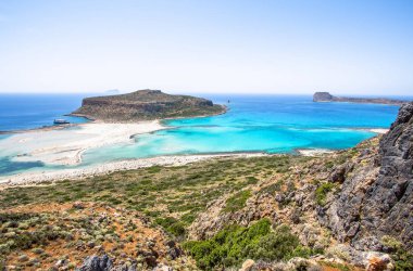 balos beach, crete, Yunanistan