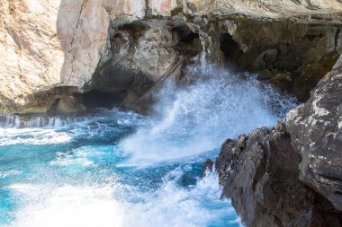 Alghero, Sardunya, İtalya Neptune'de mağara