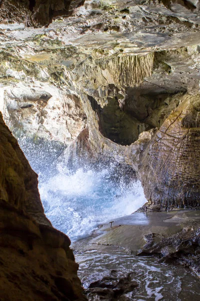 Inside the Cave of Neptune on Sardinia, Italy — Stock Photo, Image