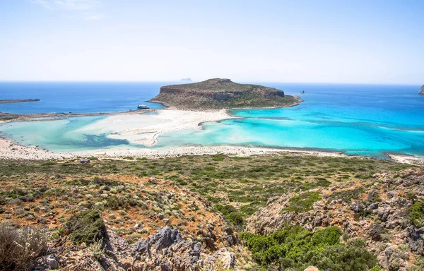 Balos 海滩，克里特岛，希腊 — 图库照片