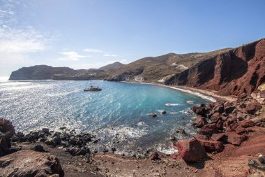 Kızıl Sahil, Santorini, Yunanistan