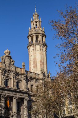 Passeig de Colom street in Barcelona