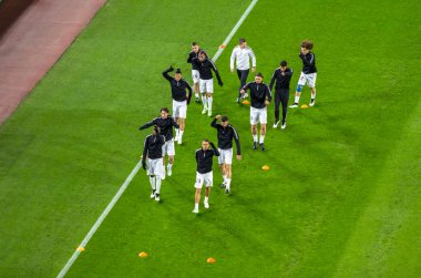 PSG Uefa Şampiyonlar Ligi maç önce Barcelona ile Psg arasında eylem