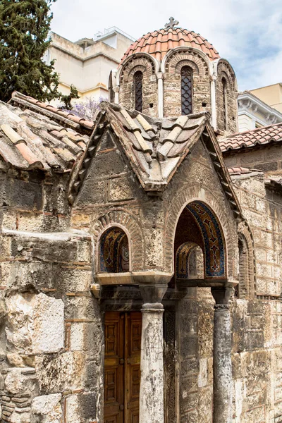 Iglesia de los Santos Apóstoles en Atenas, Grecia — Foto de Stock