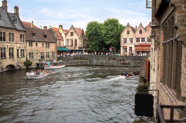 Dijver canal in Bruges, Belgium
