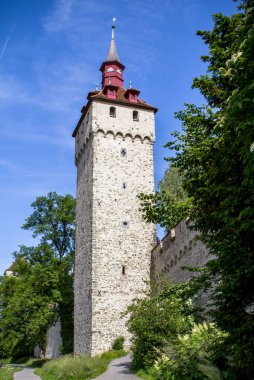 Belediye Binası Saat Kulesi, Lucerne, İsviçre