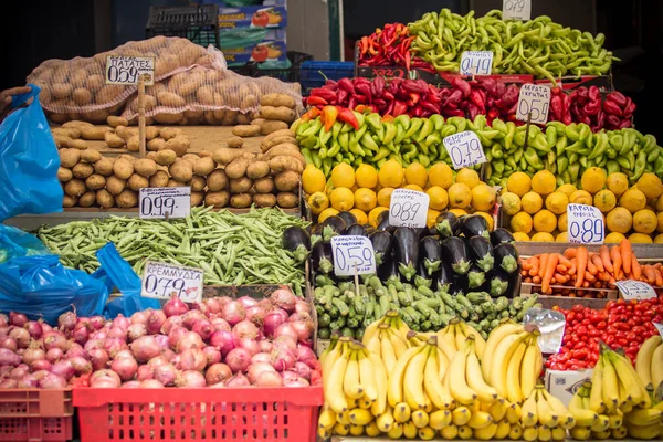 Fruit market in Athens, Greece — Stock Photo, Image