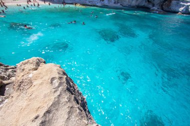 Cala Mariolu plaj İtalya Sardinya Adası