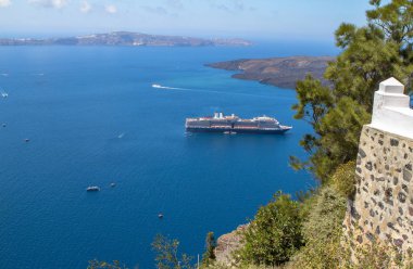 Güzel Deniz Manzaralı, Santorini, Yunanistan