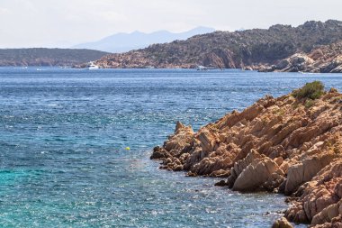 Cala Coticcio Beach, Sardunya, İtalya