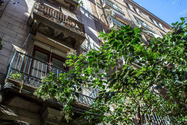 Edificios históricos en Barcelona — Foto de Stock