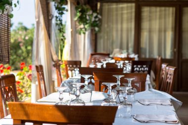 İtalyan lüks ve sessiz Restoran 
