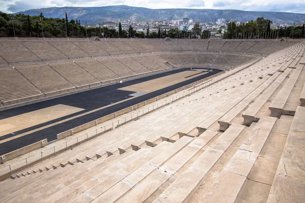 Estadio Panathenaic o kallimarmaro en Atenas — Foto de Stock