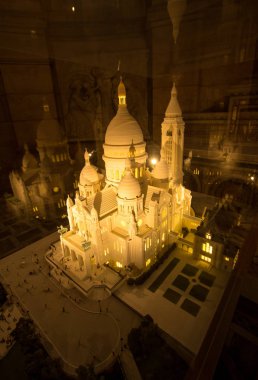 Maket Basilica Sacré Coeur, Paris, Fransa