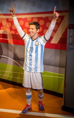 Balmumu figur Lionel Messi