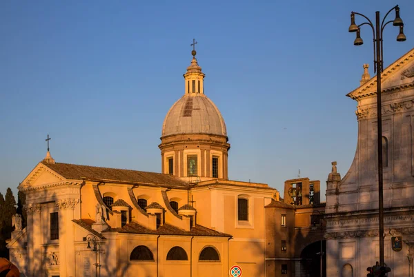 Rzym, Włochy - Kościół San Rocco — Zdjęcie stockowe