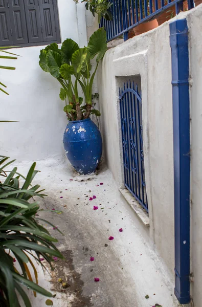 Casas antiguas en Plaka, Atenas — Foto de Stock