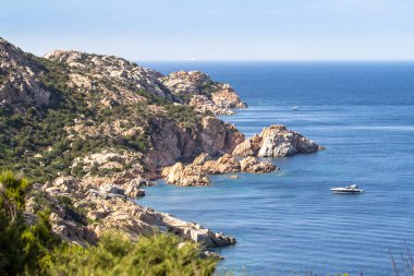 Cala Coticcio Beach, Sardunya, İtalya