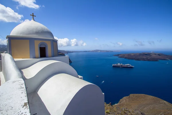 Beautiful sea view, Santorini, Greece — Stock Photo, Image