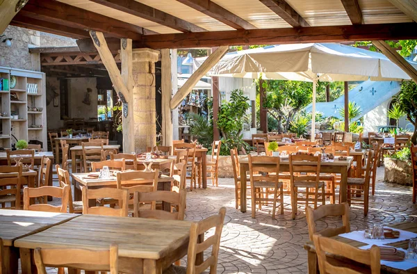 La taverna greca — Foto Stock