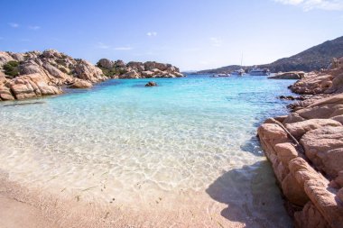 Cala Coticcio Beach, Sardunya, İtalya