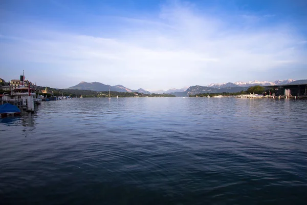 Λίμνη Λουκέρνη, Ελβετία — Φωτογραφία Αρχείου