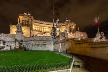 Roma, İtalya 'daki Piazza Venezia
