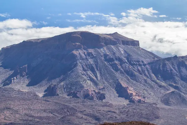 Panorama view from volcano Teide on Tenerife, Spain — Stock Photo, Image