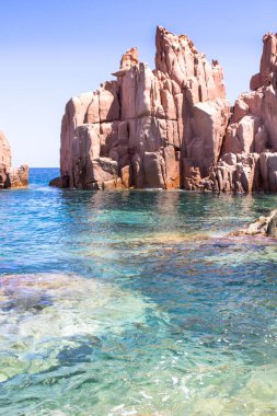 Rocca Rossa Sardunya Adası, Italia