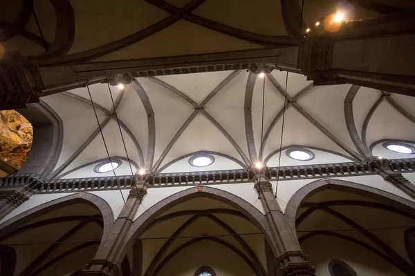 Inside Interior of Santa Maria del Fiore, Florence — Stock Photo, Image
